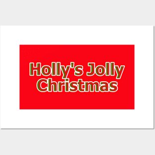 Holly's Jolly Christmas Posters and Art